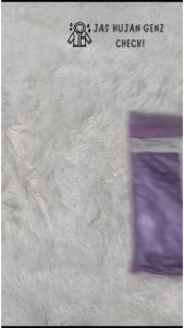 Jas Hujan PLEVIA 810 Dewasa / Mantol Pria Wanita Motif Polkadot Tebal