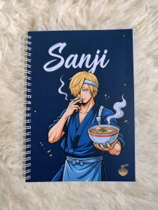 One Piece Limited Edition Spiral Notebooks with 10 Character Designs Durable Spiral Binding Smooth Writing Pages Vibrant Detailed Prints Perfect Gift for Anime Lovers