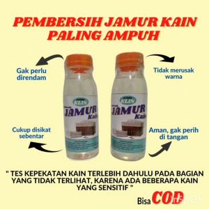 Cairan Pembersih Penghilang Noda Jamur Pakaian Baju