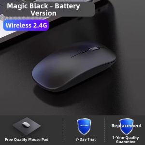 Wireless Bluetooth USB Mouse Office Silent Charging Suitable for Asus HP Lenovo Dell Computers 2025 Model Ergonomic Design