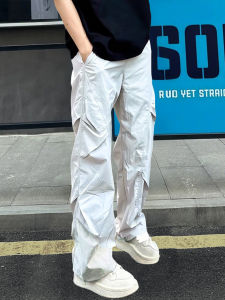 กางเกงขายาวทรงตรงแห้งเร็วสำหรับผู้ชาย Cleanfit American Style กางเกงขายาวทรงบางสำหรับฤดูร้อน กางเกงขายาวทรงตรงสีขาว กางเกงขายาวทรงตรงสำหรับใส่ทำงาน