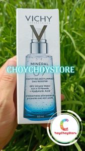 Tinh Chất Vichy Mineral 89 Fortifying Daily Booster 30mL & 50mL - Tinh chất khoáng cô đặc bảo vệ da