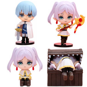 Bandai | New Frieren: Beyond Journeys End 7.5cm Anime Figures Frieren Himmel Action Figure Cute Anime Figure Ornaments Collection