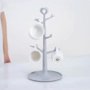 Nordic Tree Branch Cup Holder Mug Stand Rack Drying Drainer Organizer Display Countertop Hanger