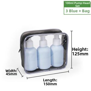 LUOCHENG | Travel Convenient Pump Dispensing Bottle 100ml