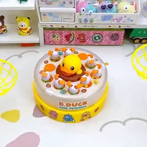Mainan Menangkap Ikan Duck Fishing Game Electric Rotating Toy Kids Fun Gift Interactive Educational