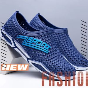 QDshop สินค้าราคาถูก รองเท้าแตะแบบสวมลําลอง พื้นนิ่ม ระบายอากาศได้ดี เหมาะกับใส่ทํางานกลางแจ้ง แฟชั่นฤดูร้อน สําหรับผู้ชายราคาถูกมากบอกเลย