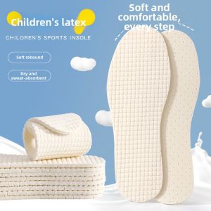 JIFANPAUL | Sweat Absorption Odor Control Breathable Children Latex Insoles