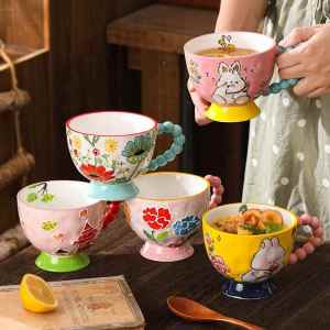 DIHUANTUO | Cute Large Capacity Ceramic Water Cup