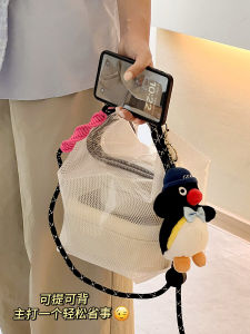 กระเป๋าสะพายข้างผู้หญิงแบบสะพายข้างขนาดใหญ่ กระเป๋าถือทรงเทรนด์เกาหลีสำหรับใส่ไปทำงานและไปเรียน กระเป๋าถือแบบลำลองสำหรับใส่ของประจำวัน