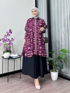 Tunik Alizah Rayon Premium Oversize LD 110 120 130