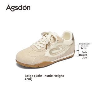 Agsdon | Height Increasing Lightweight Soft-bottom Casual Shoes