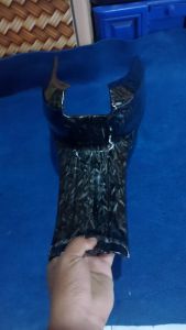 COVER TANGKI DAN BATOK BELAKANG YAMAHA FIZ R KARBON FORGED