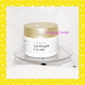 Naavagreen Sal Bright Cream 10 gram oleh dr Fredi Setyawan Original Skin Care Krim Pagi Pencerah Lightening Glow
