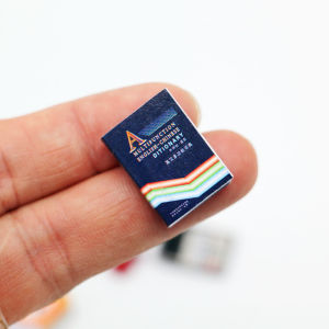 Miniature Dollhouse Classroom Scene Dictum Miniature Display Item DIY Simulation New Chinese Dictionary Toy for Ages 14+