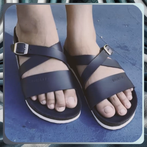 Inovable Sandal Casual Wanita | Elegan Nyaman & Anti Slip - Rhaneya Navy