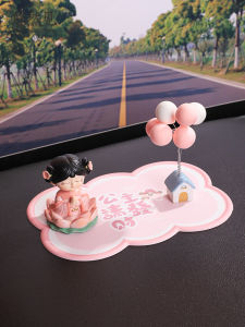 Car Interior Dashboard Mat Anti-Slip Pad Multi-Functional Fixed High Temperature Resistant Vehicle Decoration Accessories Display Pad