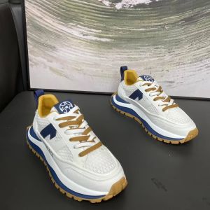 Mens Casual Sport Shoes 2024 Spring New Style AGAN Thick Bottom Heightening Dad Shoes Trendy Match All Youth And Middle-Aged