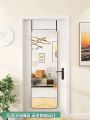 IAKE Hanging Door Mirror Full-length Mirror Bedroom Cabinet Door Mirror Wall Mounted Mirror Behind the Door Aluminium Mirror Square Mirror 方形挂门全身镜. 