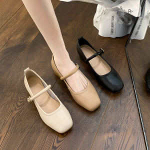 MIFEI | Genuine Leather French Style Mary Jane Flats 41-43