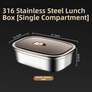 AKL | Sealed Microwave-Safe Meal Box for Office Workers