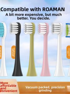 Electric Toothbrush Head Replacement for Roman Roaman Universal T3/T5/T6/T10/E7s3/D30 4091 Deep Cleaning Adult Hardness Grade