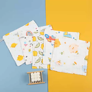 Khăn Sữa Vải Xô 6 Lớp Cao Cấp Kt 30x30cm Khăn Sữa Đa Năng Cho Mẹ Bỉm Mềm Mịn Thấm Hút Tốt Nhiều Họa Tiết Đáng Yêu Dùng Làm Khăn Mặt Khăn Sữa Cho Bé Sơ Sinh