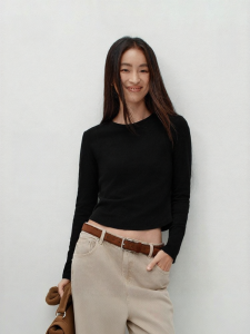 Semir | Long Sleeve Slim Fit T-Shirt for Winter Wear Female