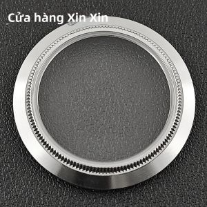1 Bộ Phận Máy Đồng Hồ Bạc NH35 Mặt Kính Đồng Hồ Nắp Đáy Liền Khối Phù Hợp Với Vỏ SUB 40mm Tương Thích Với NH34 NH35 NH36 NH38