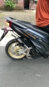 Knalpot samlong original DRACO sarfull sarteng sarbor Vario Beat Nmax Aerox Pcx Lexi Mio Freego Gear Xride Scoopy Genio DLL