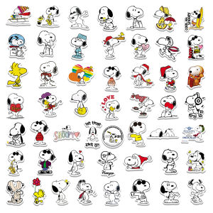 Cute Snoopy Cartoon Waterproof Stickers 100 Sheets