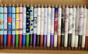 Pentel Limited Edition Black Leather Automatic Pencil Set for Girls Self Sharpening 0.5mm Continuously Updated Collection