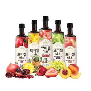 Korea】CJ Fruit Vinegar Drinks Peach & Pineapple & Pomegranate & White Grape 韩国水果醋 桃子黄梨石榴葡萄