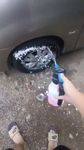 1.5L Car Wash Foam Sprayer High Pressure Car Wash Spray Bottle  3000mAh For Car Gardening House Cleaning