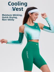 COSLEAF | Summer Professional Marathon Training Sleeveless Waist Short Vest Quick-Dry Breathable