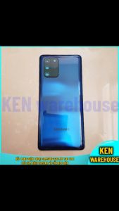 SS S10 Lite Nắp Lưng Điện Thoại Samsung Galaxy S10 Lite Có Cụm Kính Camera Và Sẵn Keo Dán – KEN warehouse