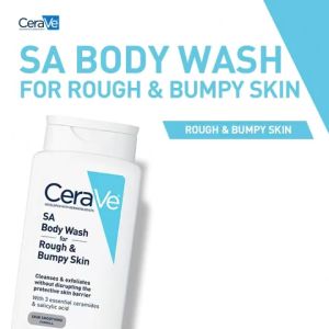 CeraVe Body Wash SA Body Wash Hydrating Body Wash Soothing Body Wash 296ml