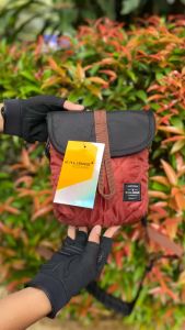 Kalibre Tas Selempang Pria Kalibre Earthy 02 Travel Pouch 1L Ketchup-Black 922099634/922099 634 Tas Pria shoulder bag tas wanita