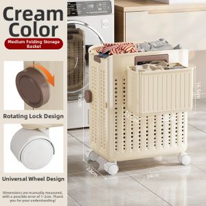 Foldable Laundry Basket Wall Mount
