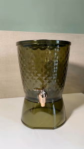 Elianware 【E-1518】 7L Crystal Water Dispenser | BPA Free Drink Dispenser with Tap & Lid | Balang Air Jamuan Raya
