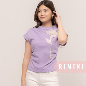 RIMINI - Atasan Wanita Blouse Casual Bunga Depan XS-XL - Lorelei Top CC27567-1