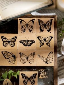 Retro Artistic Decoration Rubber Stamp