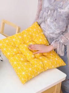 Seat Cushion for Chair Round Tatami Floor Pillow Home Office Sofa Soft Washable Rotundity Solid Color Pillow Meditation Floor Seat Cushion F5P-0040