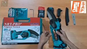 NRT-PRO CS100DC: Mesin Cordless Mini Chainsaw 20V