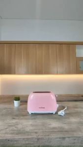 Pemanggang Roti Otomatis Advance T-8866 Toaster Sandwich Dengan 2 Slot Pemanggang Roti Otomatis