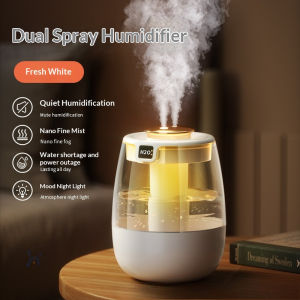 2.5L Large Capacity Top Fill Humidifier with UV-C Sterilization Ultra Quiet Operation Adjustable Mist for Bedroom Office Home