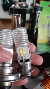 Bóng đèn pha led 2 chân 3 chân cho xe dream siêu sáng - Phụ tùng xe máy