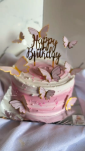 Topper Kupu Kupu 11Pcs Birthday Cake Hiasan Butterfly Dekorasi Kue