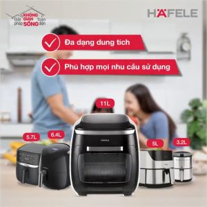 Nồi chiên không dầu Hafele AF-602A 11 Lít (535.43.711)