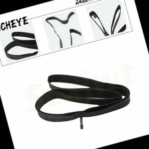 24X1 3/8 inner tube straight mouth for bicycle mountain bike tire inner tube